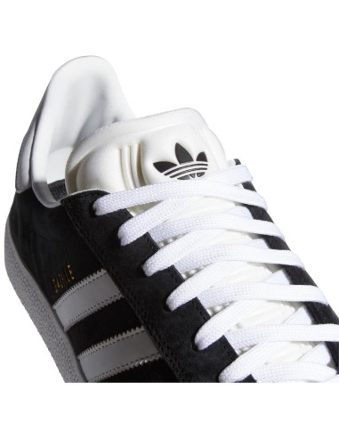 Scarpa gazelle adv adidas, unisex nera - Sneakers in suede basse.  - V 2