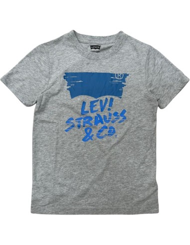 Maglietta Levi's Unisex Ragazzi Grigia con Stampa Logo – Manica Corta 