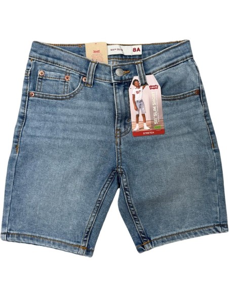 Pantaloncini Levi’s 511 ragazzo in Denim Chiaro – Casual Estivo alla M