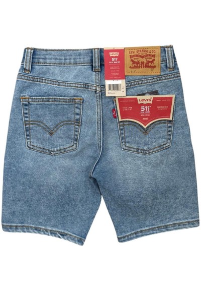 Pantaloncini Levi’s 511 ragazzo in Denim Chiaro – Casual Estivo alla M