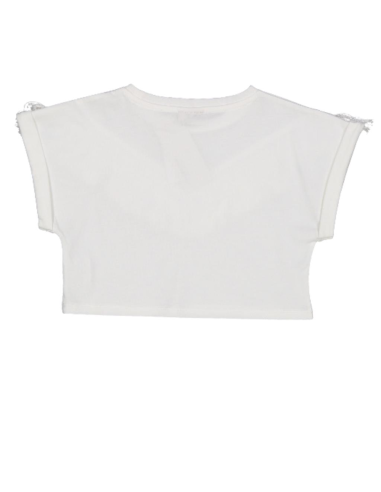 T-Shirt ragazza con applicazione frange  - Vendita Moda sportiva 2