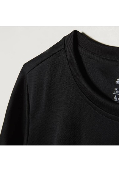 T-Shirt kids nera climalite Adidas  - Vendita Moda sportiva