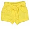 Pantaloncini gialli neonata