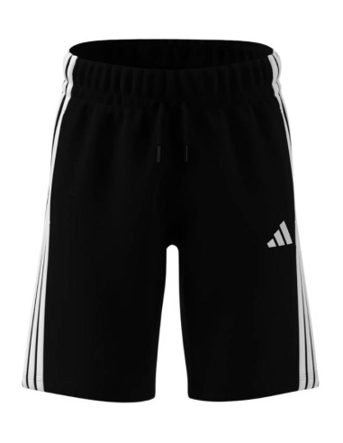 Pantaloncino adidas sportivo, ragazzi nero 3 Strisce Laterali.  - Vend