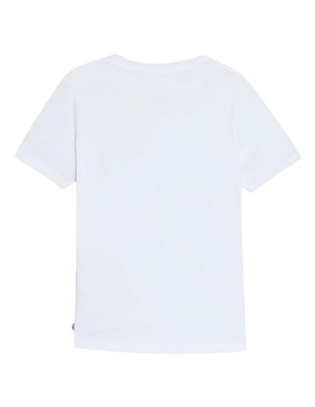 T-shirt iconica Levi's in cotone bianco per giovani trendsetter  - Ven