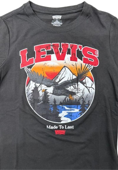 T-shirt giovane spirito outdoor Levi’s – grafica wild nature  - Vendit
