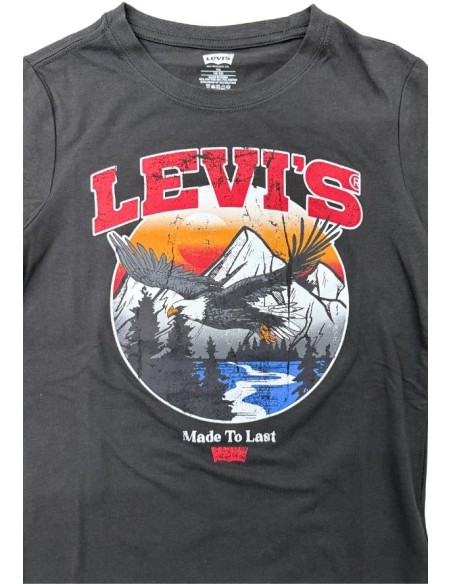 T-shirt giovane spirito outdoor Levi’s – grafica wild nature  - Vendit