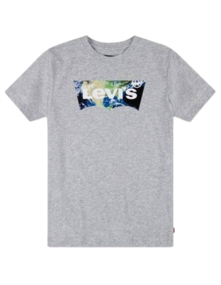 T-shirt Original Style Levi's per Ragazzi – Grigio Grafite con Stampa 