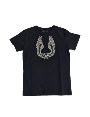 T-Shirt ragazzi Finkley Nera Richmond  - Vendita Moda sportiva