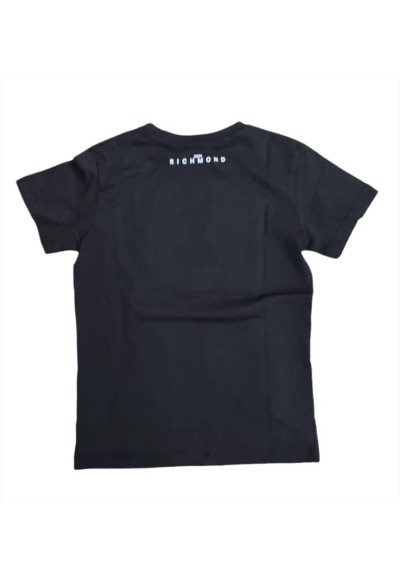 T-Shirt ragazzi Finkley Nera Richmond  - Vendita Moda sportiva
