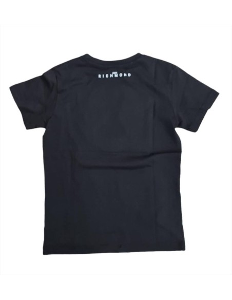 T-Shirt ragazzi Finkley Nera Richmond  - Vendita Moda sportiva