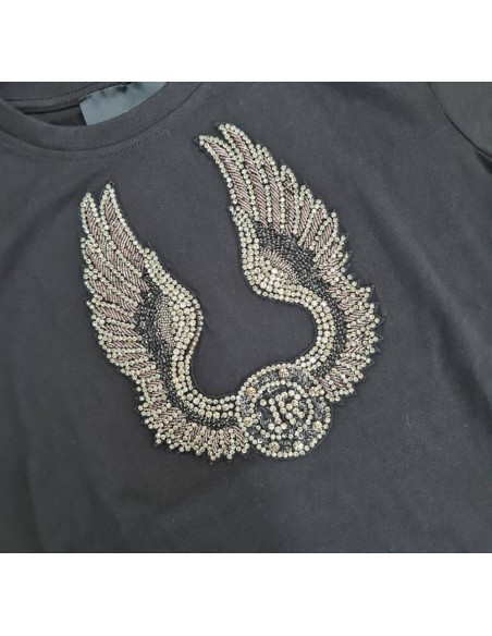 T-Shirt ragazzi Finkley Nera Richmond  - Vendita Moda sportiva