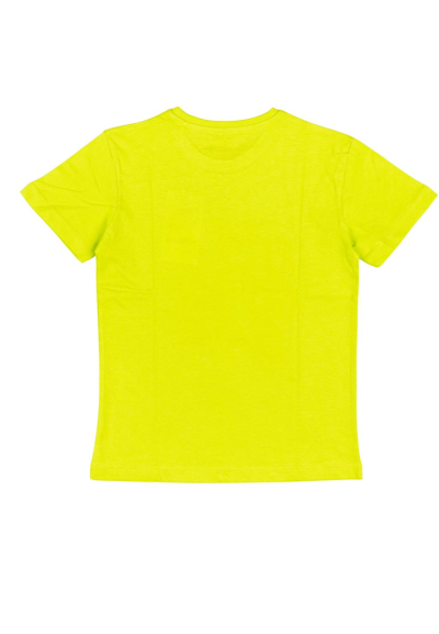 T-Shirt verde losan, bambinocon stampa  - Vendita Moda sportiva