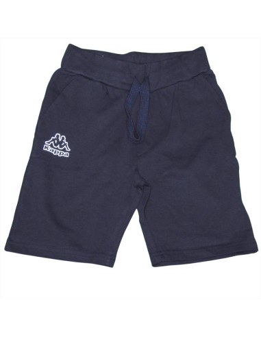 Pantaloncini Kappa Blu Scuro per Ragazzi  - Vendita Moda sportiva
