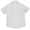 Camicia bianca manica corta bambino