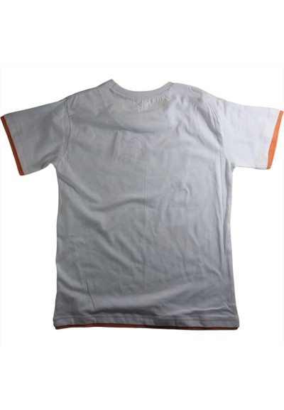 Set Bambino Avventura: T-shirt Bianca Stampata E Pantaloncino Verde Ol
