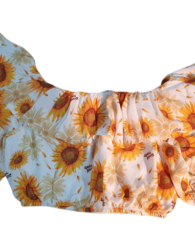 T-Shirt corta ragazza girasole  - Vendita Moda sportiva 2