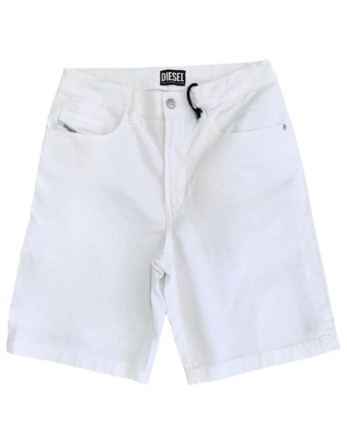 Pantaloncini Estivi Diesel Twill Ragazzo – Bianco Versatile e Comodo  
