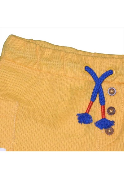 Pantaloncini in Cotone Piquet per Neonati.  - Vendita Moda sportiva