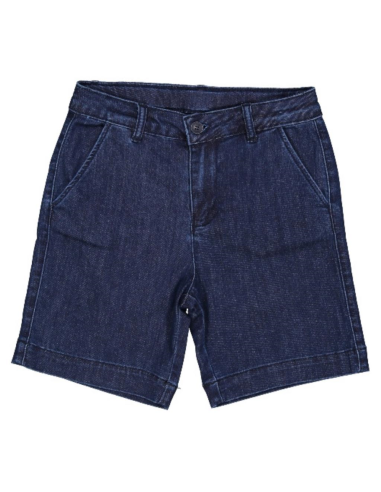 Bermuda denim scuro ragazzo  - Vendita Moda sportiva