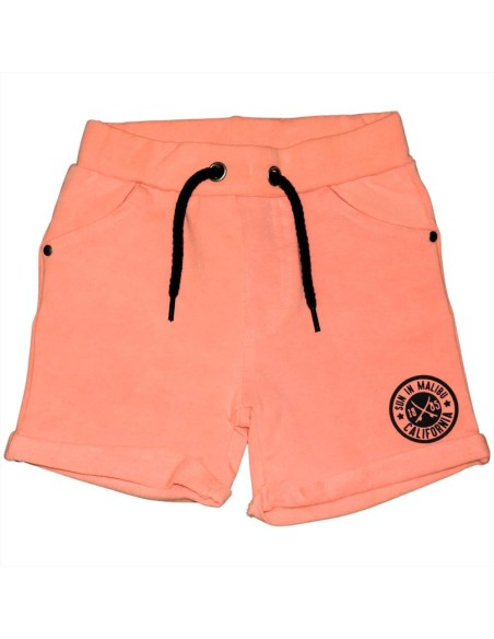 Pantaloncini Estivi Bambino in Cotone Corallo  - Vendita Moda sportiva Pantaloncini Estivi Bambino in Cotone Corallo  - Vendita Moda sportiva
