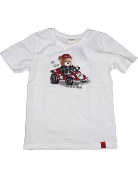 T-shirt Bambino Orso al Volante  - Vendita Moda sportiva