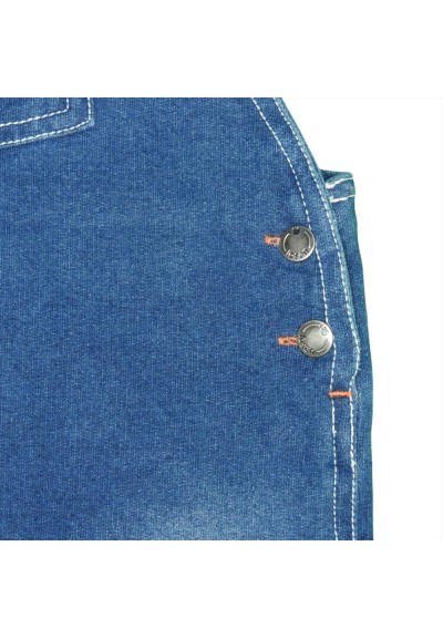 Completo Neonato "Piccolo Esploratore Marino" - Salopette in Jeans e T