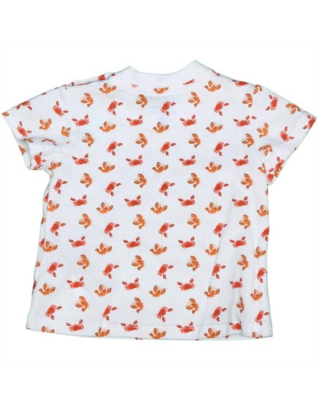 Completo Neonato "Piccolo Esploratore Marino" - Salopette in Jeans e T