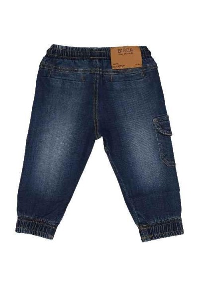 Pantalone bambino jeans, stretch modello cargo FI.  - Vendita Moda spo