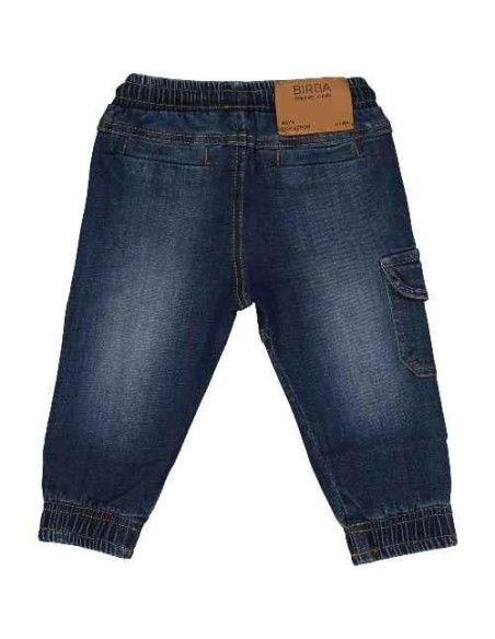 Pantalone bambino jeans, stretch modello cargo FI.  - Vendita Moda spo Pantalone bambino jeans, stretch modello cargo FI.  - Vendita Moda spo