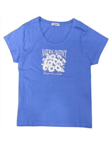 T-shirt floreale e freschezza sulla pelle: stile naturale per lei  - V