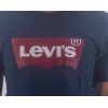 T-shirt blu manica corta con logo LEVI'S