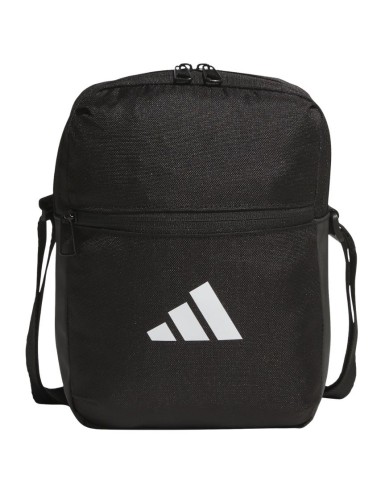Tracolla Adidas Nera con Dettagli Riflettenti – Organizer Versatile  -