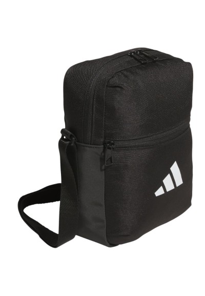 Tracolla Adidas Nera con Dettagli Riflettenti – Organizer Versatile  -