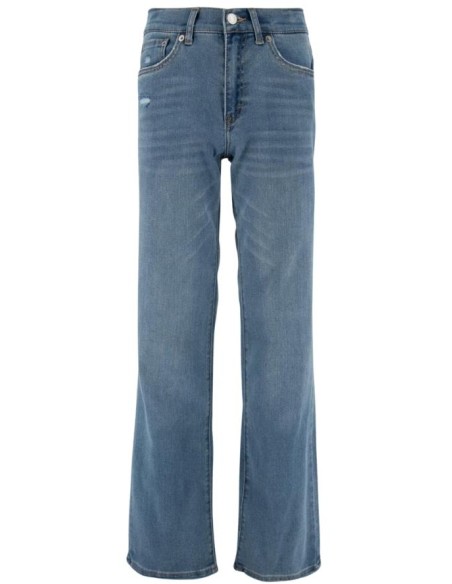 Jeans Denim Levi’s flare per ragazza – look vintage con strappi  - Ven