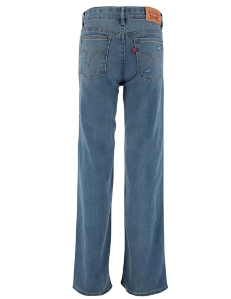 Jeans Denim Levi’s flare per ragazza – look vintage con strappi  - Ven