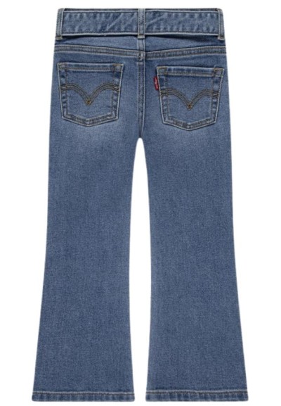 Jeans levi's lvg wide leg, Rebel Flare – a zampa con cintura, look aud