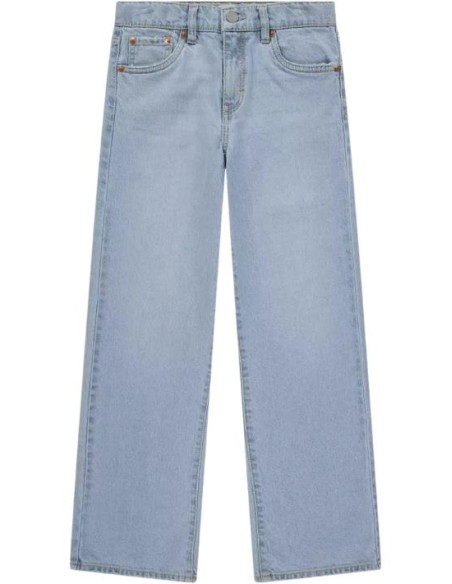 Jeans levi's lvg wide leg, ragazza denim chiaro.  - Vendita Moda sport