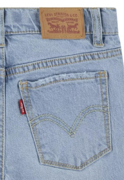 Jeans levi's lvg wide leg, ragazza denim chiaro.  - Vendita Moda sport
