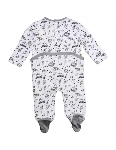Tutina bianca Spaziale "Piccolo Astronauta"  - Vendita Moda sportiva