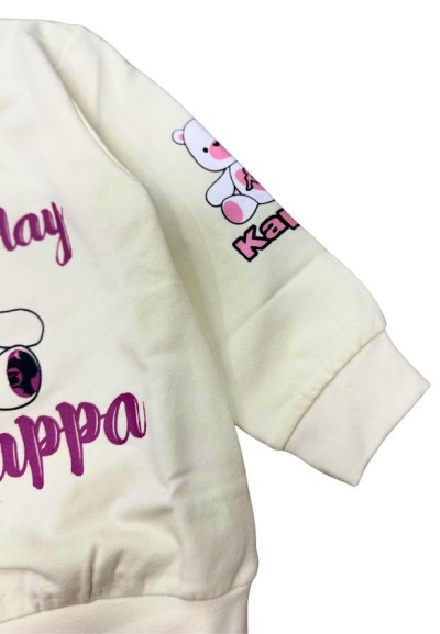 Tuta Completa Baby Girl “Kappa Love” in Cotone Spugna Garzato – Comfor