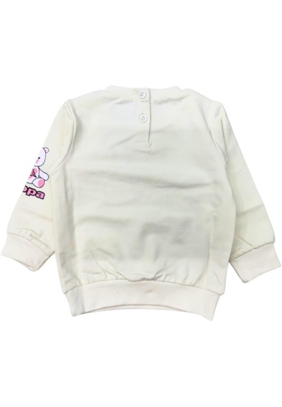Tuta Completa Baby Girl “Kappa Love” in Cotone Spugna Garzato – Comfor