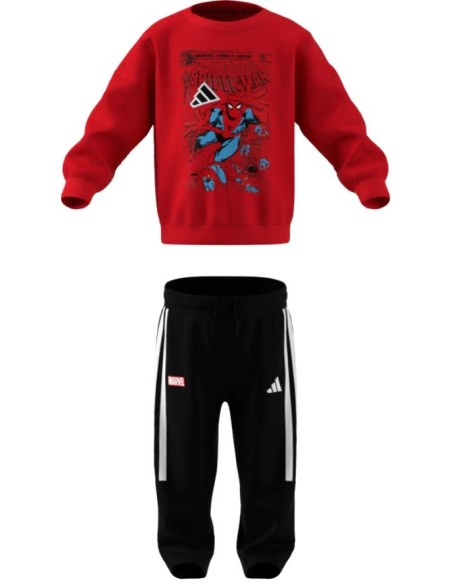 Tuta neonato Adidas Marvel Spider-Man – Comfort in morbido cotone per 