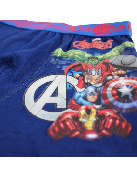 Boxer intimo bambino, Avengers Marvel con Hulk, Iron Man e Captain Ame