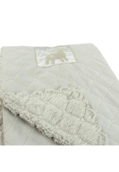 Copertina Pile Unisex  – Morbida e Calda con Ricamo  - Vendita Moda sp