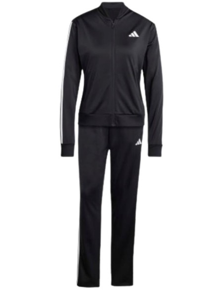 Tuta donna Adidas nera con 3 strisce – stile sportivo e iconico  - Ven