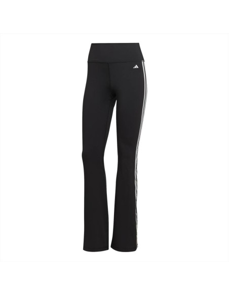 Leggings neri a zampa 3 striscie adidas  - Vendita Moda sportiva Leggings neri a zampa 3 striscie adidas  - Vendita Moda sportiva