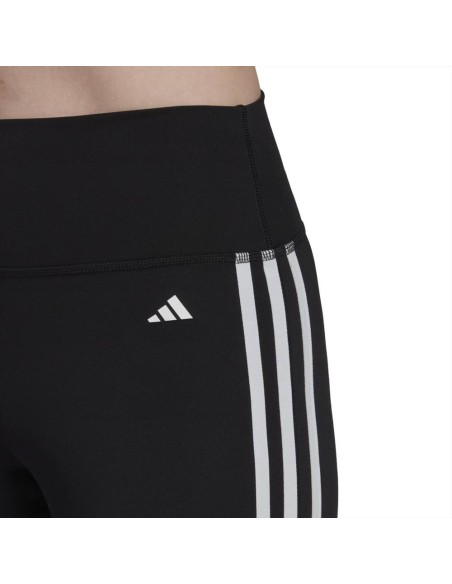 Leggings neri a zampa 3 striscie adidas  - Vendita Moda sportiva Leggings neri a zampa 3 striscie adidas  - Vendita Moda sportiva