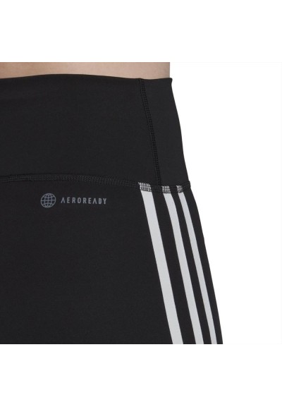 Leggings neri a zampa 3 striscie adidas  - Vendita Moda sportiva