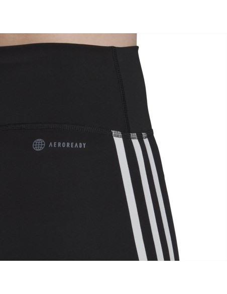 Leggings neri a zampa 3 striscie adidas  - Vendita Moda sportiva Leggings neri a zampa 3 striscie adidas  - Vendita Moda sportiva